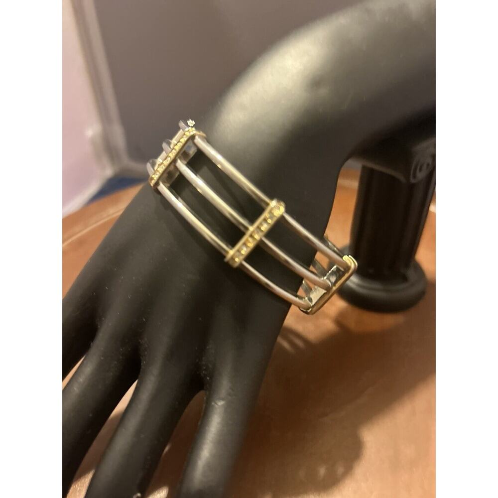 Cuff Bracelet Statement Piece Boho Dangle Bangle Layer Clasp‎